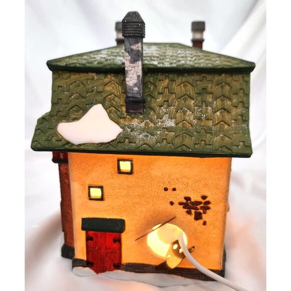 Dept 56 ELFIE'S SLEDS & SKATES North Pole Christmas Village building shop 5625-1 - Picture 5 of 9